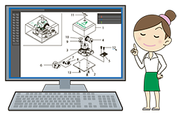 テクニカルイラストレーター図